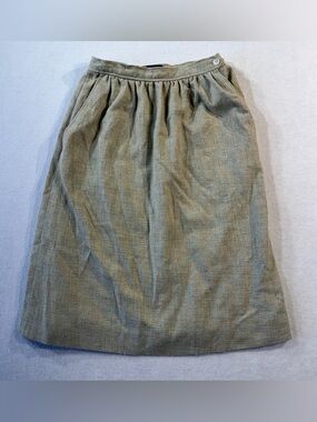 Vintage 80's Evan-Picone A-Line Midi Skirt